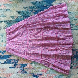 J Crew cotton maxi skirt